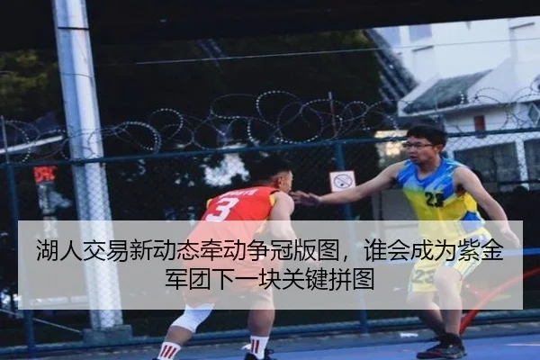 湖人交易新动态牵动争冠版图，谁会成为紫金军团下一块关键拼图 - jiuyouhui